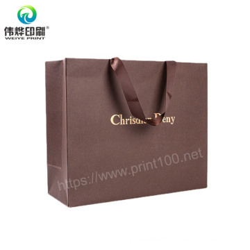 Colorful Luxury Fashion Shopping Packaging Gift Bag